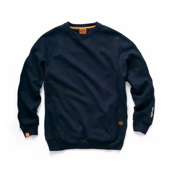 Scruffs Mens Work Sweatshirt / Navy - Picture 1 of 2